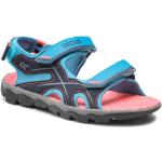 Dívčí Kožené sandály Regatta v modré barvě z koženky ve velikosti 38 veganské ve slevě na léto 