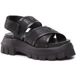 Dámské Vycházkové sandály Replay v černé barvě ve velikosti 38 ve slevě na léto 