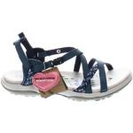 Dámské Sandály na podpatku Skechers v modré barvě ve velikosti 39 na léto 