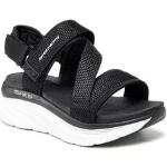 Dámské Vycházkové sandály Skechers v černé barvě ve velikosti 40 na léto 
