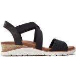 Dámské Sportovní sandály Skechers v černé barvě v boho stylu ve velikosti 38 na léto 