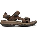 Pánské Outdoor sandály Teva v hnědé barvě ve slevě na léto 