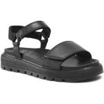 Dámské Kožené sandály Timberland City Sandal v černé barvě z kůže ve velikosti 36 ve slevě na léto 