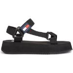 Dámské Vycházkové sandály Tommy Hilfiger v černé barvě ve velikosti 42 ve slevě na léto 