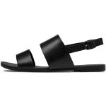 Dámské Kožené sandály Vagabond v černé barvě z kůže ve velikosti 36 ve slevě na léto 