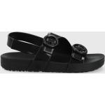 Dámské Gumové sandály Zaxy v černé barvě veganské ve slevě na léto 