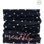 Pánské Šátky Meatfly v černé barvě s puntíkovaným vzorem z polyesteru ve velikosti Onesize 