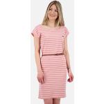 Dámské Letní šaty Alife Kickin v růžové barvě v minimalistickém stylu ve velikosti M veganské 