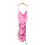 Dámské Šaty Bardot v růžové barvě ve velikosti M ve slevě 