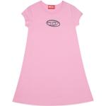 Dětské šaty Dívčí v růžové barvě strečové od značky Diesel z obchodu Vermont.cz s poštovným zdarma 