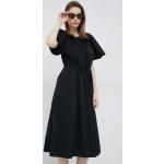 Dámské Designer Šaty DKNY v černé barvě ve velikosti M strečové 