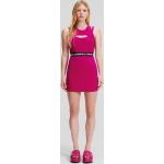 Dámské Mini šaty v růžové barvě ve velikosti XS bez rukávů 