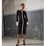 Nová kolekce: Dámské Áčkové šaty Karl Lagerfeld v černé barvě v elegantním stylu ve velikosti XS 