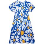 Dětské letní šaty Dívčí v modré barvě romantické s květinovým vzorem Designer od značky MARNI z obchodu Vermont.cz s poštovným zdarma 