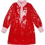 Dětské šaty Dívčí v červené barvě v lakovaném stylu z obchodu Vermont.cz s poštovným zdarma 
