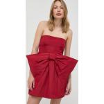 Dámské Mini šaty REDValentino v červené barvě z polyesteru ve velikosti 10 XL 