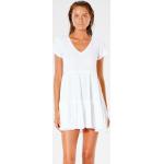 Dámské Letní šaty Rip Curl v bílé barvě romantické z bavlny ve velikosti M s krátkým rukávem ve slevě 