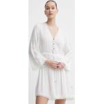 Dámské Krajkové šaty SUPERDRY v bílé barvě z polyesteru ve velikosti L strečové 