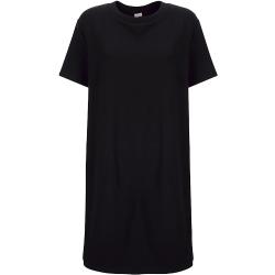 Šaty v tričkovém střihu Alba Moda Černá