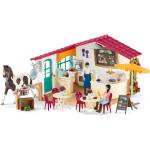 Dětské kuchyňky Schleich v pudrové barvě ze dřeva ve slevě s tématem koně a stáje 
