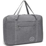 Cestovní tašky Nepromokavé v šedé barvě s vnitřním organizérem ve slevě 