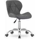 Kancelářské židle v šedé barvě z polyuretanu 