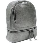Dámské Školní batohy Tapple ve stříbrné barvě v elegantním stylu z polyuretanu ve slevě 