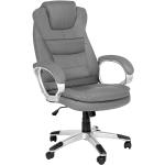 Kancelářské židle v šedé barvě v elegantním stylu ve slevě 