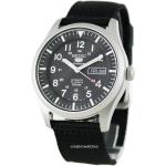 Pánské Náramkové hodinky Seiko 5 Nepromokavé v černé barvě vyrobené ve Švýcarsku s automatickým pohonem ocelové 