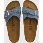 Dámské Kožené pantofle Birkenstock v modré barvě z kůže ve velikosti 41 udržitelná móda 