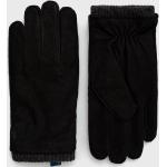 Pánské Designer Kožené rukavice Polo Ralph Lauren v černé barvě z kůže ve velikosti M ve slevě udržitelná móda 