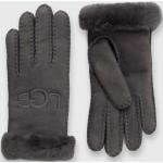 Dámské Kožené rukavice UGG Australia v šedé barvě z kůže ve velikosti L 