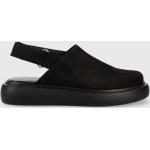 Semišové sandály Vagabond Shoemakers BLENDA dámské, černá barva, na platformě, 5519-350-20