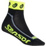Dámské Ponožky Sensor v žluté barvě ze síťoviny ve velikosti XXL na léto 