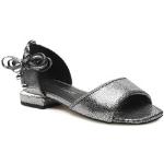 Dámské Vycházkové sandály Sergio Bardi ve stříbrné barvě ve velikosti 38 ve slevě na léto 