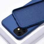 iPhone 11 kryty SES v modré barvě ze silikonu odolné proti prachu 