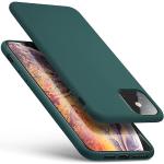 iPhone 11 kryty SES v zelené barvě ze silikonu odolné proti poškrábání 