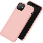 iPhone 13 kryty SES v růžové barvě ze silikonu odolné proti prachu 