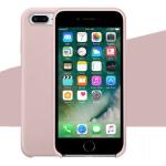 iPhone 7 Plus kryty SES v růžové barvě ze silikonu odolné proti prachu 