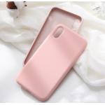 iPhone X/XS kryty SES v růžové barvě ze silikonu odolné proti poškrábání 