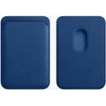iPhone 12 Pro kryty SES v modré barvě z polyuretanu veganské 