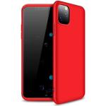 iPhone 11 Pro Max kryty SES v červené barvě z plastu odolné proti poškrábání 