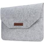 Pouzdra na notebook SES v šedé barvě v moderním stylu z plsti 