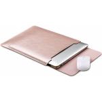 Pouzdra na notebook SES v růžové barvě v elegantním stylu z polyuretanu veganské 