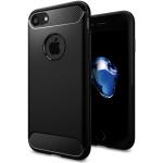 iPhone 7 Plus kryty SES v černé barvě z polyuretanu odolné proti prachu 