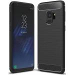 Samsung Galaxy S9 kryty SES v černé barvě z polyuretanu odolné proti prachu 