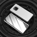 Huawei Mate 20 kryty SES ve stříbrné barvě z plastu odolné proti prachu flipové 