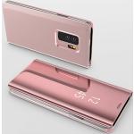 Samsung Galaxy S9 Plus kryty SES v růžové barvě z plastu odolné proti prachu flipové 