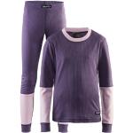 Dětské funkční prádlo Craft ve fialové barvě sportovní z polyesteru ve velikosti 12 měsíců 