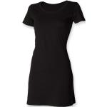 Dámské Letní šaty v černé barvě z bavlny ve velikosti L 